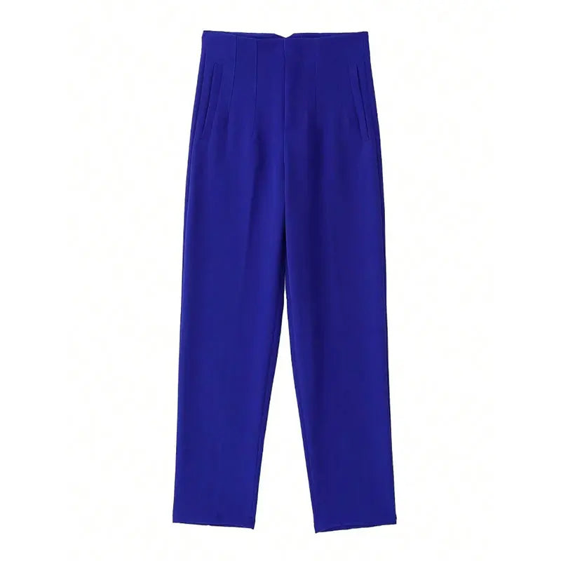 High Waist Slim Pencil Pants