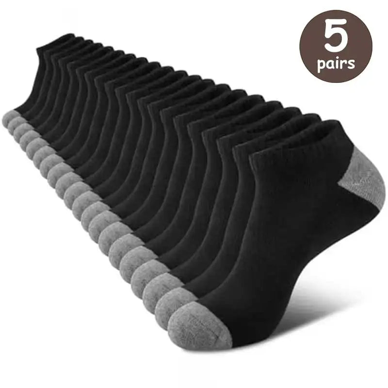 10 Pairs Breathable Low Cut Socks