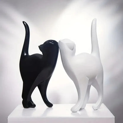Creative Cat Home Sculpture