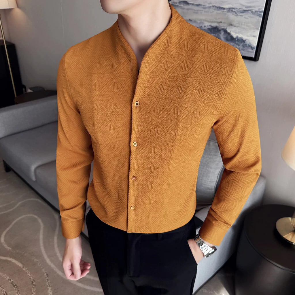 Slim Fit Printed Casual Shirt