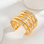 Punk Wide Cuff Bangles