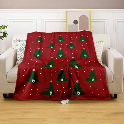 Cozy Holiday Flannel Blanket