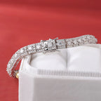 Women’s Moissanite Sterling Silver Bracelet