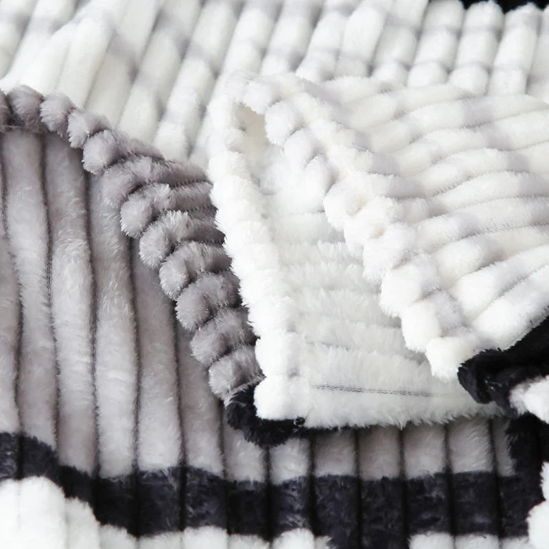 Plaid Flannel Fleece Blanket