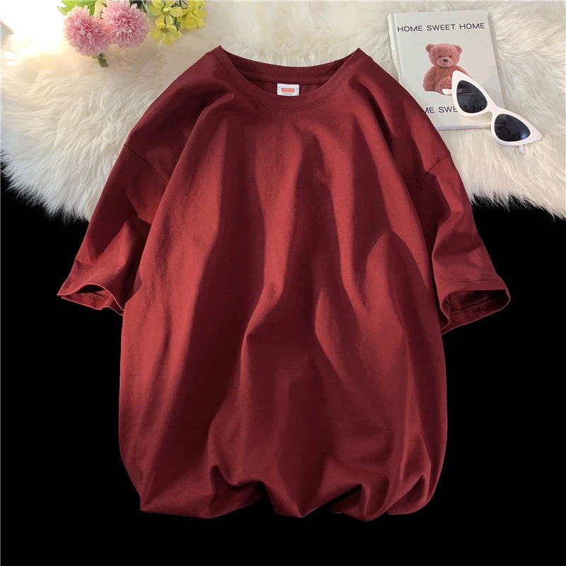 Oversized Cotton Casual Tee