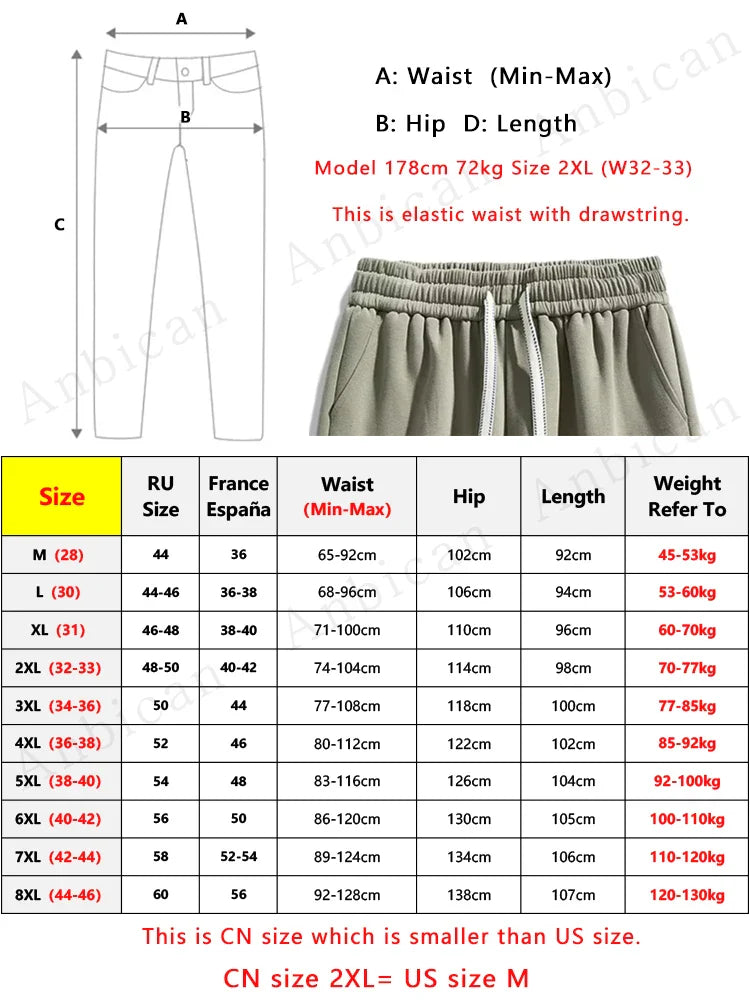 Baggy cotton joggers