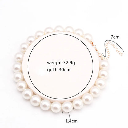 Fashionable Pearl Love Necklace