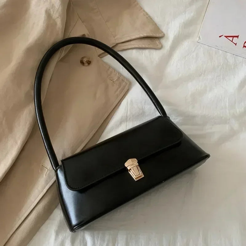 PU Saddle Shoulder Bag
