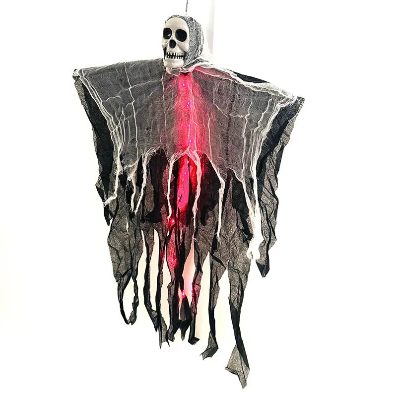 Hanging Ghost Skeleton Ornament
