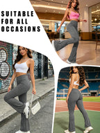 Super-Soft Bell-Bottom Yoga Leggings