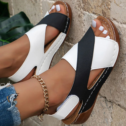 Soft Heeled Summer Sandals