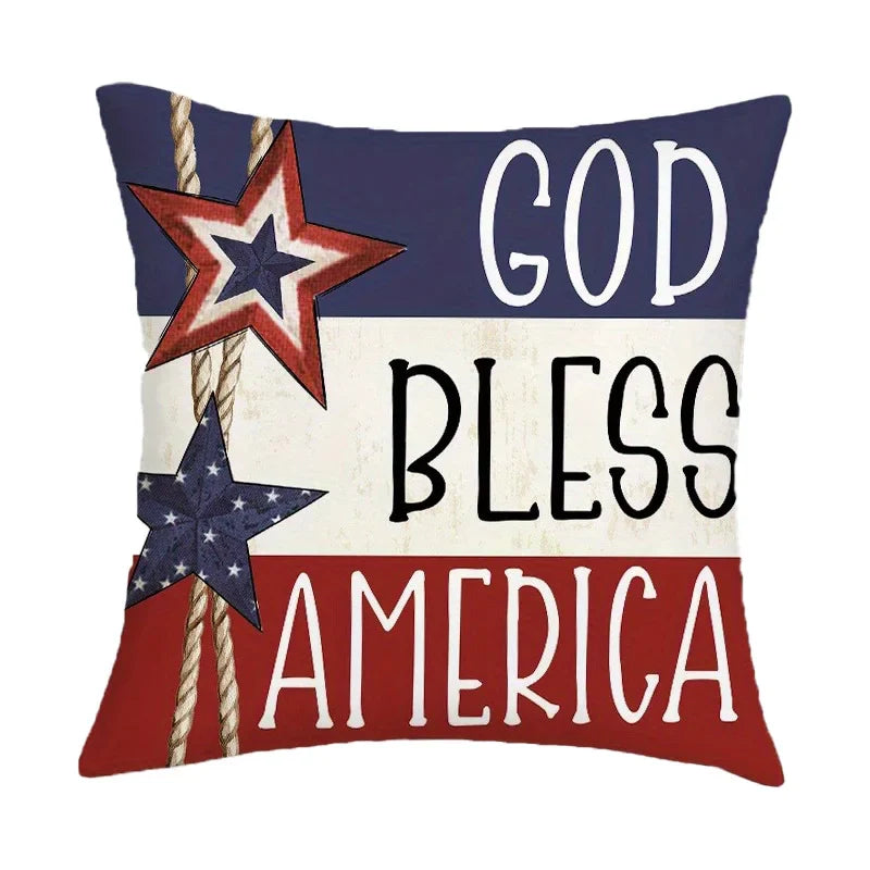 4th of July Pillow Cover