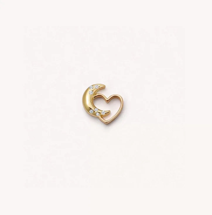Neo Gothic Heart Pendant Necklace