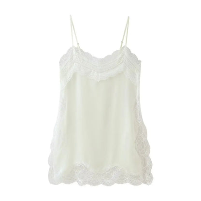 Summer V-Neck Lace Camisole