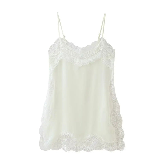 Summer V-Neck Lace Camisole