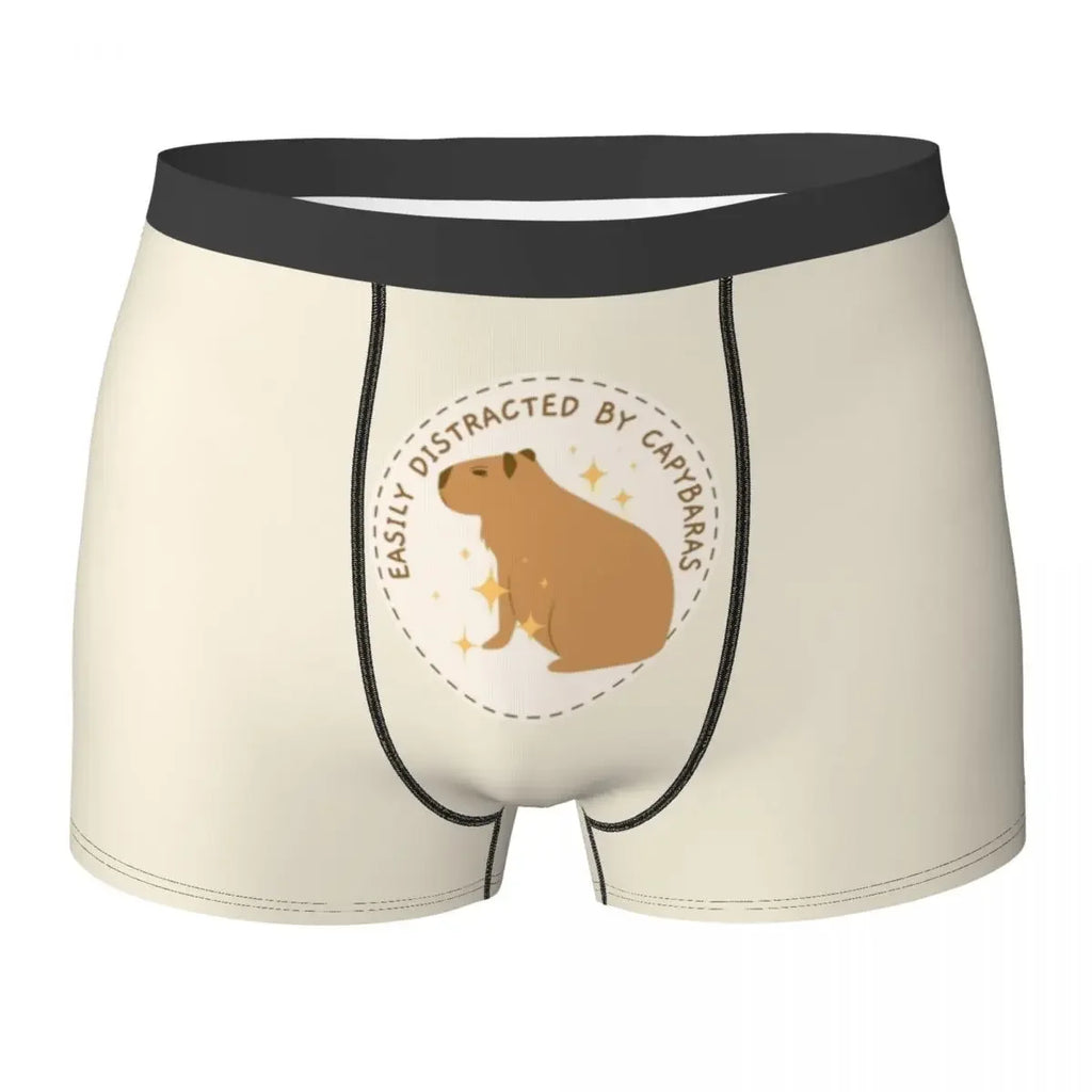 Boxer Underpants Shorts Cute Capybara