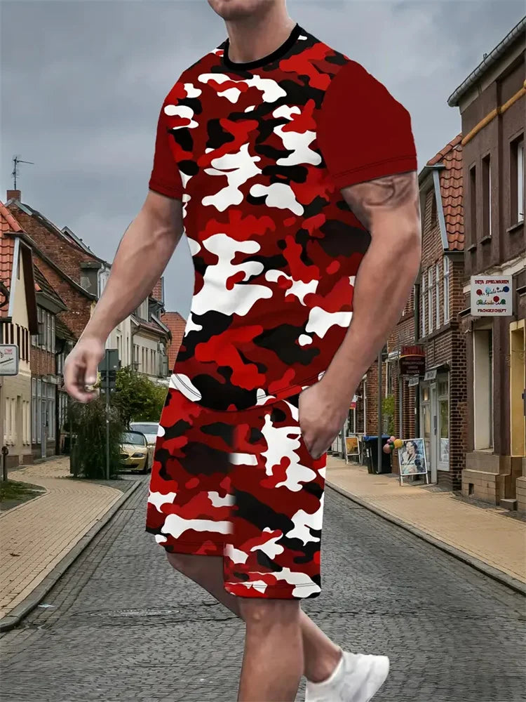 Vintage Ethnic 3D Print Tracksuit