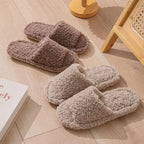 Plush Winter Home Slippers