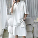 Hip-Hop Striped Sports Set