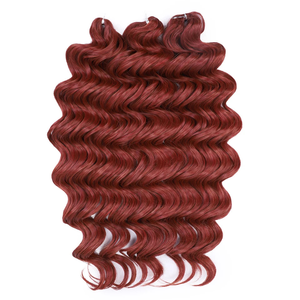 Deep Wave Hair Strands
