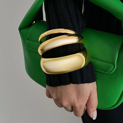 Punk Metal Bangle Set