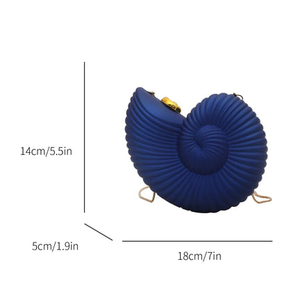 Gold Conch Crossbody Bag