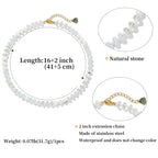 Rainbow Gemstone Choker Necklace