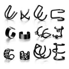 Crystal Clip Ear Cuffs