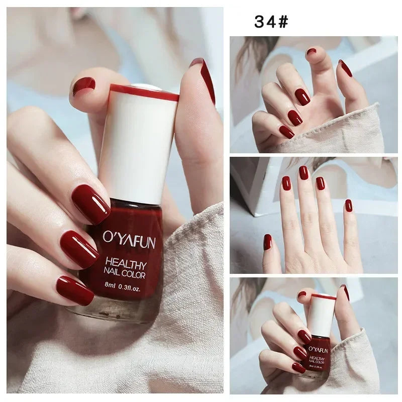 Matte Waterproof No-bake Nail Polish