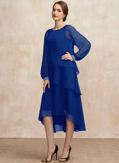 Plus Size Chiffon Dress