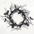 Bat Branch Halloween Wreath