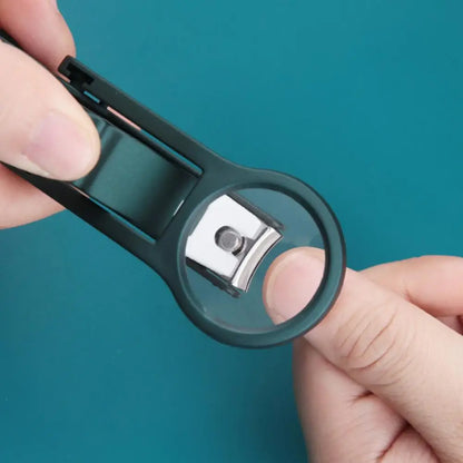 Nail Scissors with Magnifying Glass