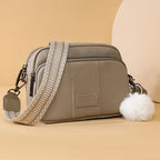 100% Genuine Leather Women's Messenger Bag