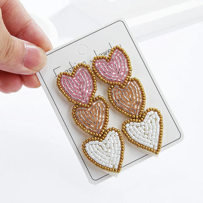 Love Letter Beaded Earrings