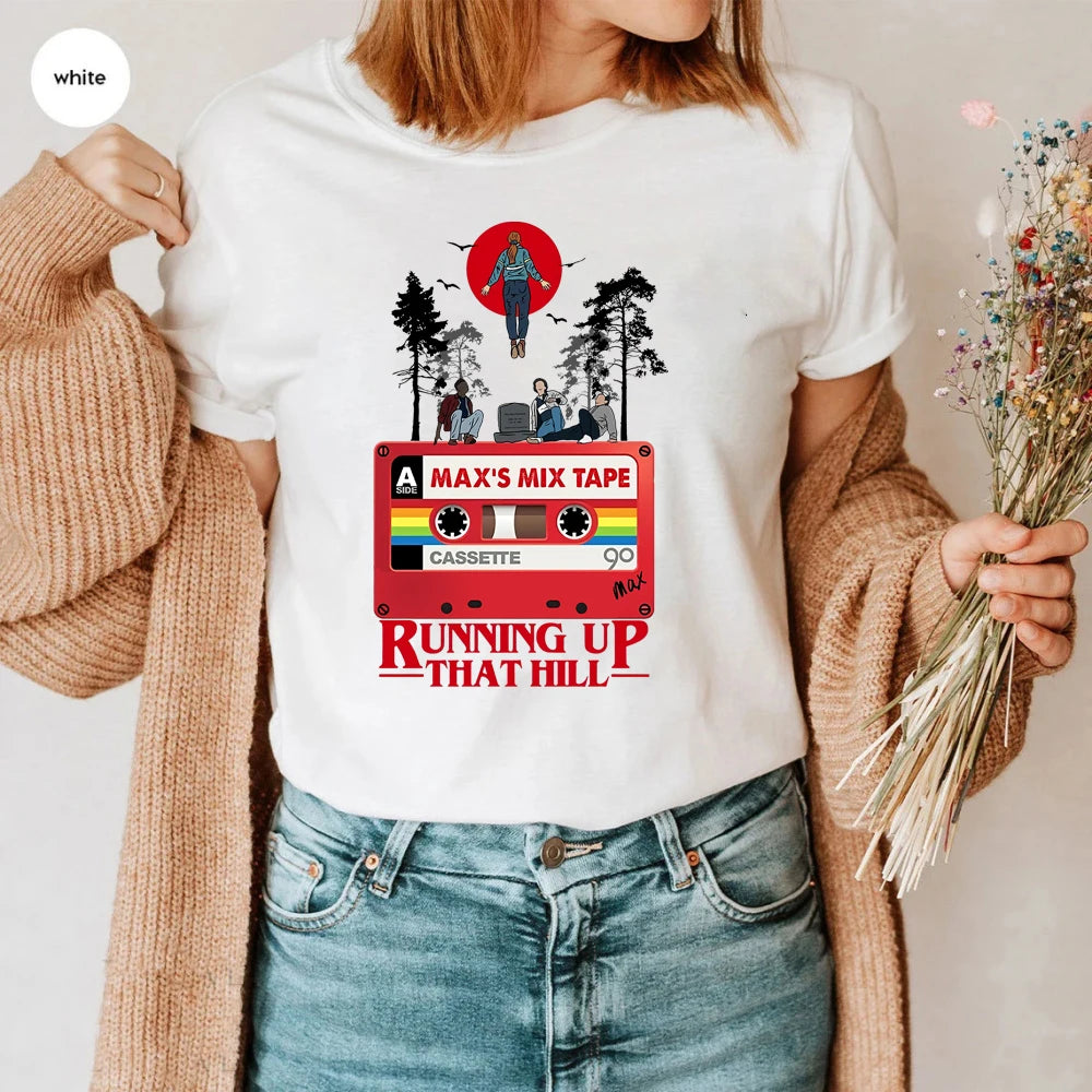 Retro Character Graphic Print T-Shirt