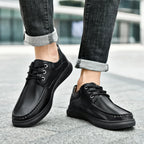 Split Leather Business Shoes