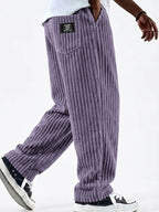 Corduroy Knit Casual Pants