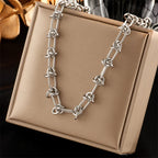 Twist Knot Necklace Bracelet