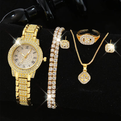 Luxury Gold Women Watch