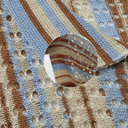 Retro Knit Lapel Polo