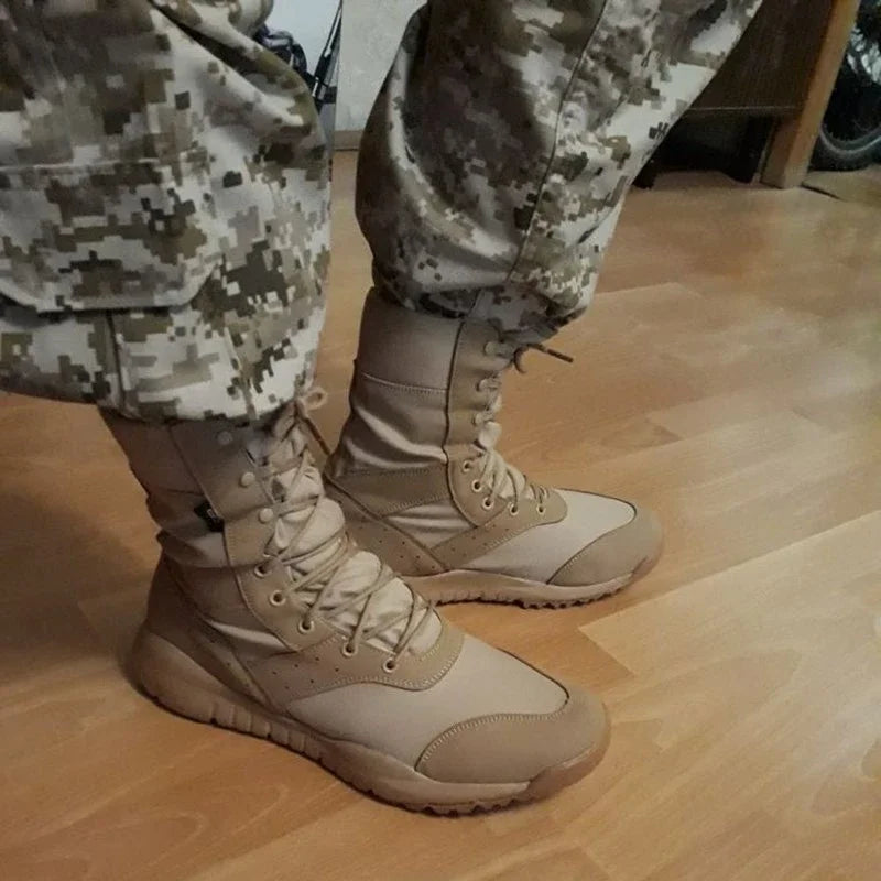 LUOIHAWK Tactical Mesh Combat Boots