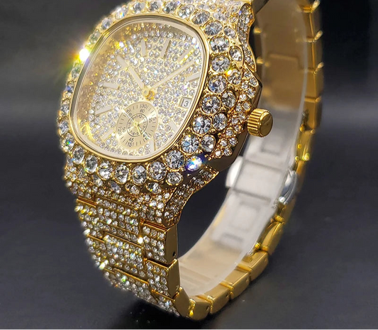 Gold Diamond Women’s Watch