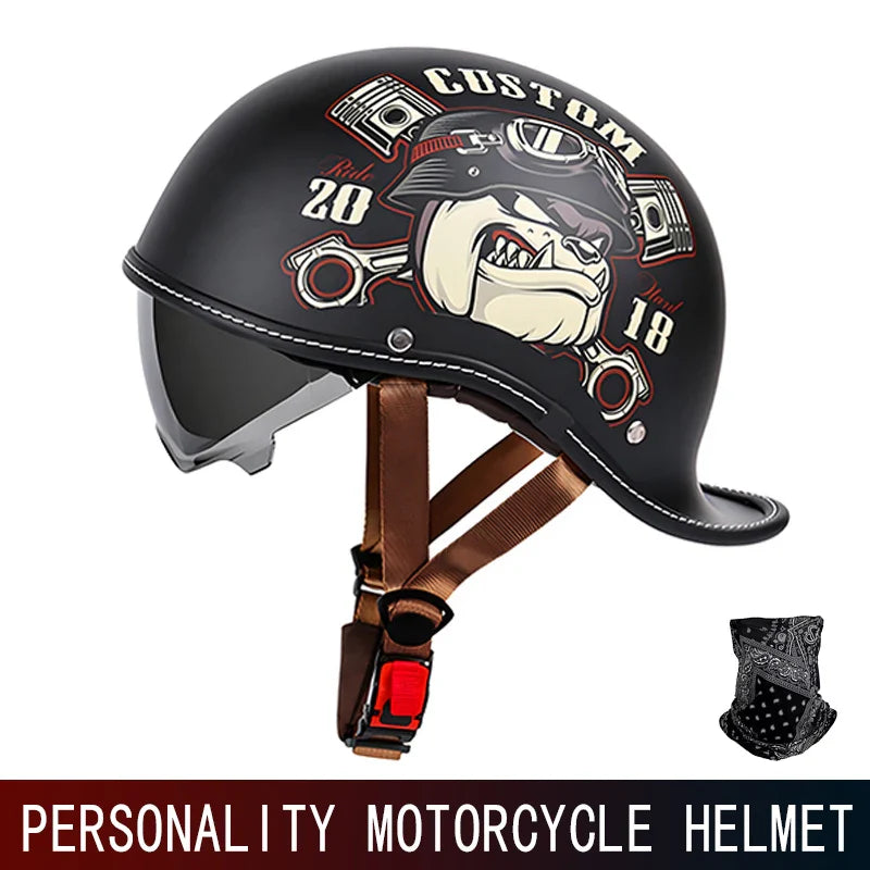 Unisex Retro Riding Helmet