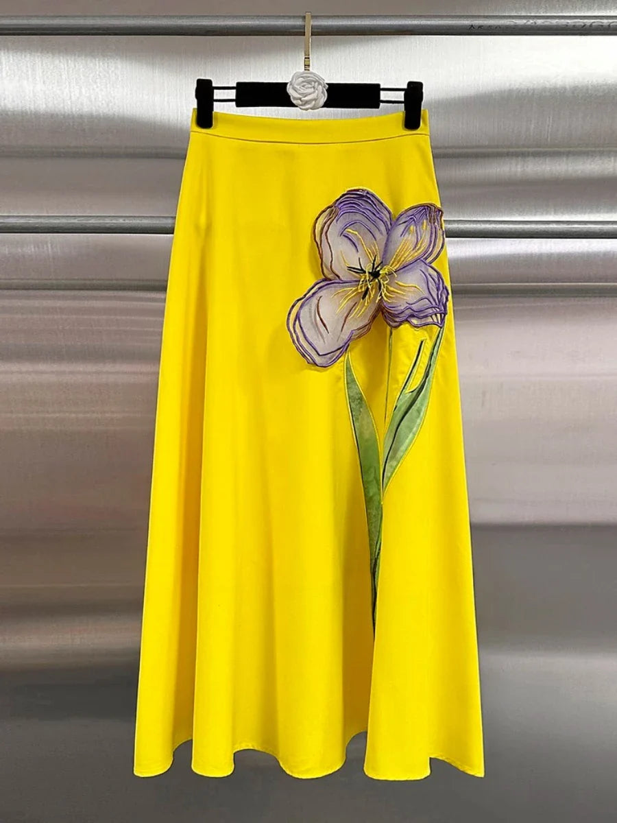 Yellow Spliced Summer Set