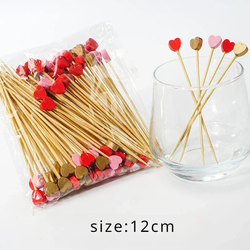 Red Heart Bamboo Sticks