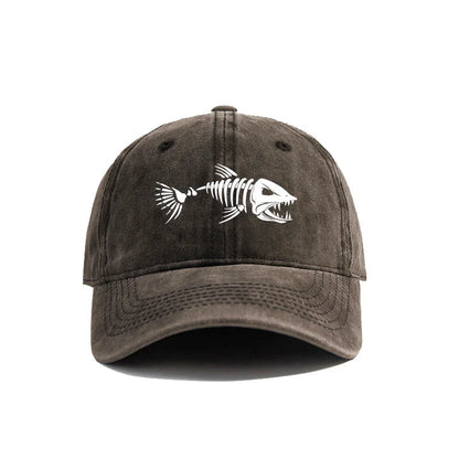 Fish Bone Baseball Cap