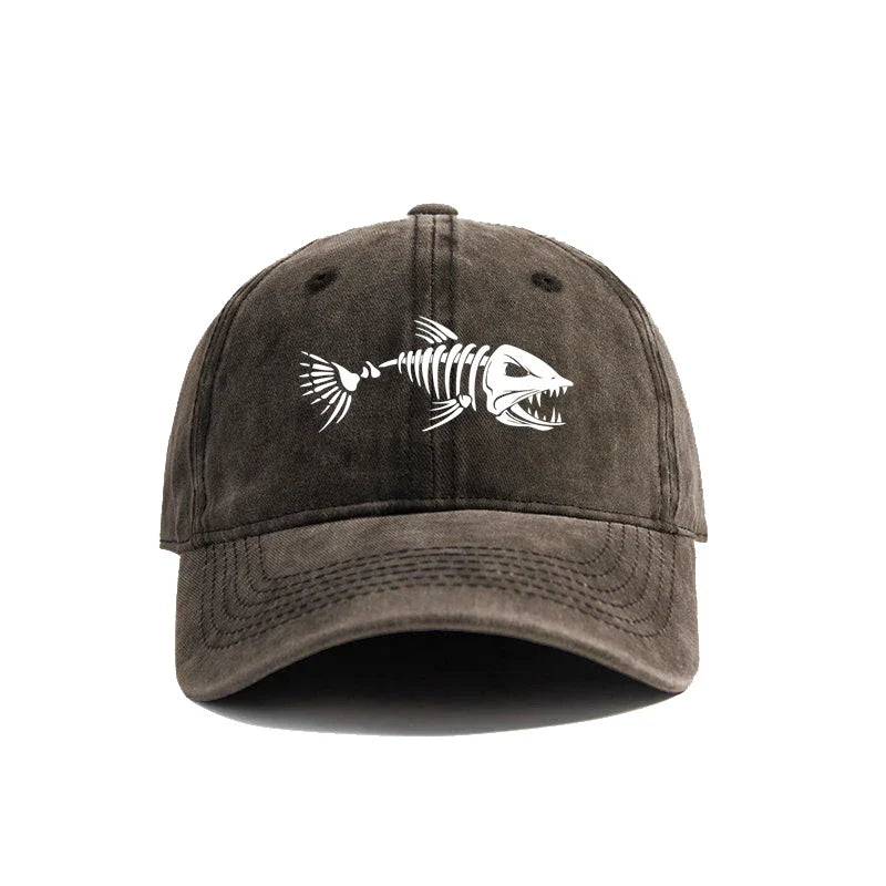 Fish Bone Baseball Cap