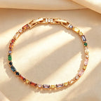 Zircon Sterling Silver Bracelet
