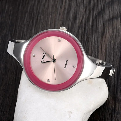 Women Quartz Bangle Watch