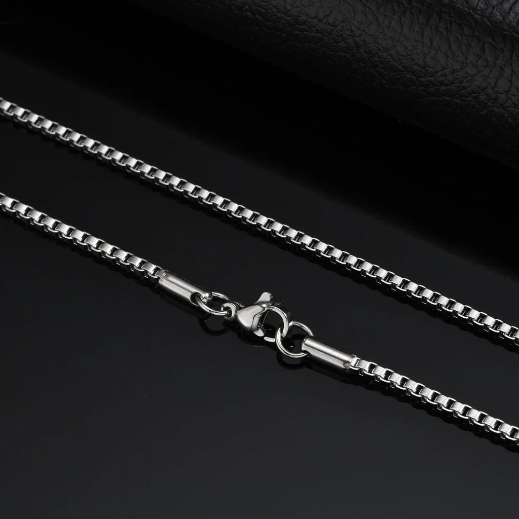 Mprainbow Braided Link Necklace
